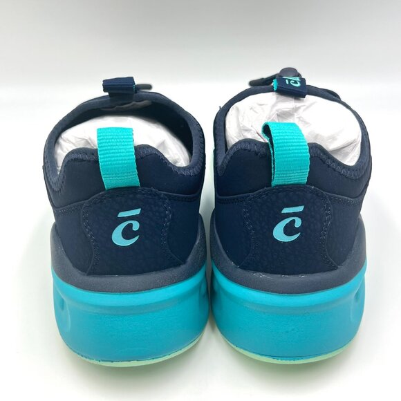 Clove Womens Size 7.5 CL007 Navy Blue Aqua Comfort Work Sneakers Shoes - Picture 6 of 11